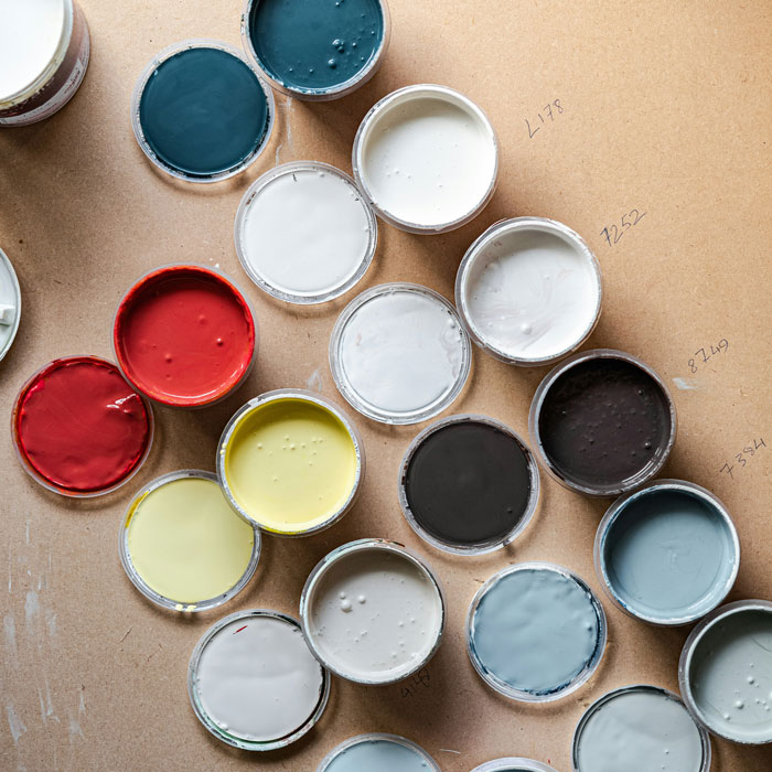 Paint pots